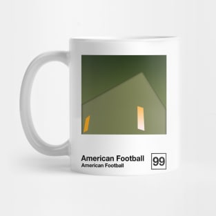 American Football / Minimalist Graphic Artwork Design Mug